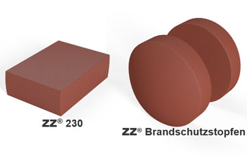 ZZ® 230 Brandschutzstein ZZ® Brandschutzstopfen